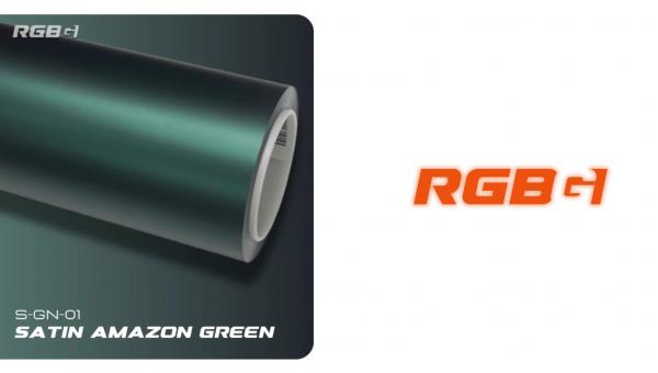  Satin Amazon Green