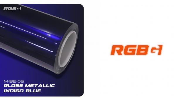 Metallic Indigo Blue