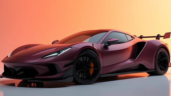Satin Chrome Purple