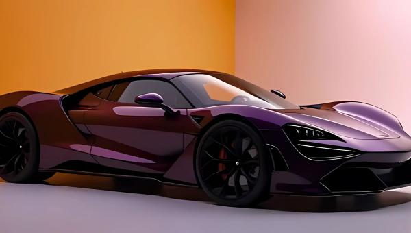 Metallic Grape Purple