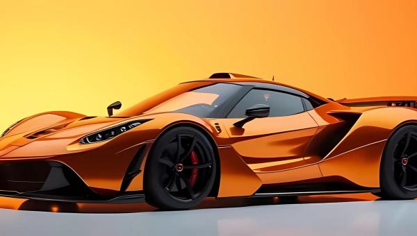 Metallic Racing Orange